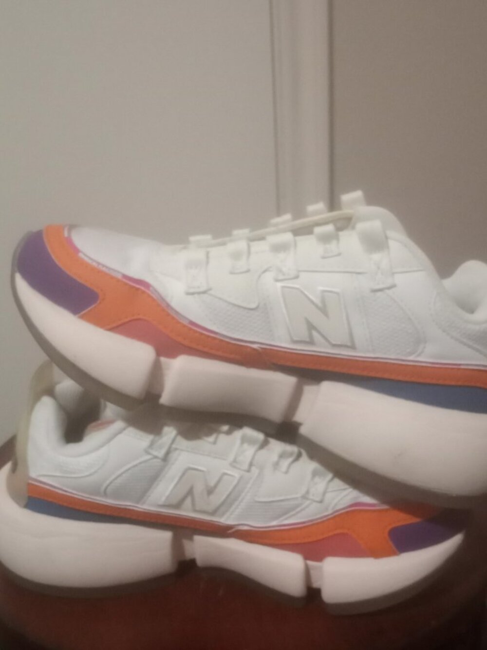 Men's Size 8 - Jaden Smith x New Balance Vision Racer Hippie - Cream - Picture 12 of 13